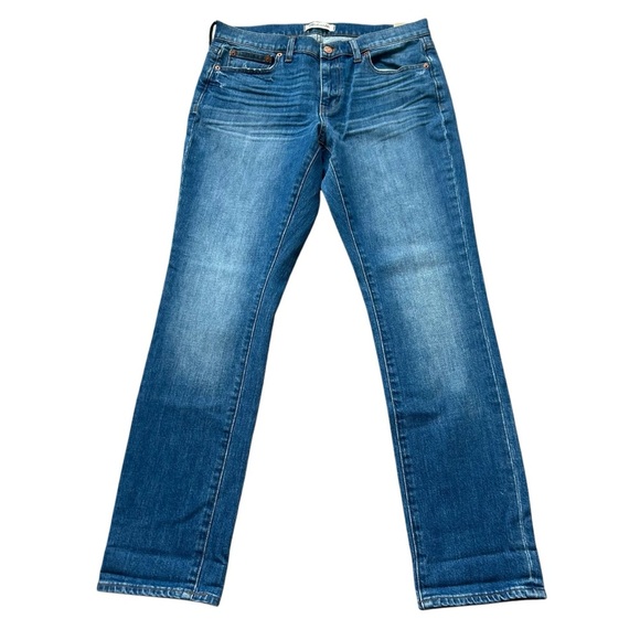 NWT Madewell The Slim Boyjean in Walton Wash size 27 straight leg F2819 mid rise - Picture 2 of 8